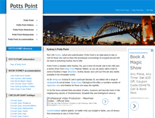 Tablet Screenshot of potts-point-sydney.com.au